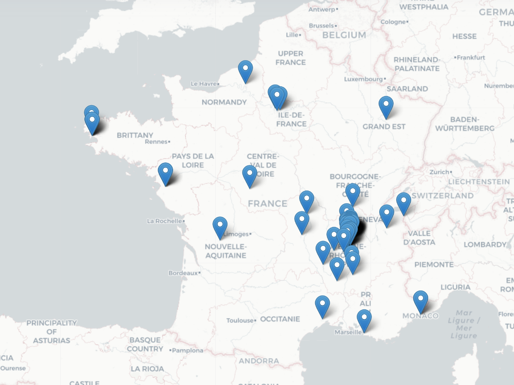 Carte Clients - Sopitec - Optimisation et Infogérance Informatique