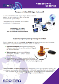 Sopitec - Optimisation et Infogérance Informatique - Hot spot wifi